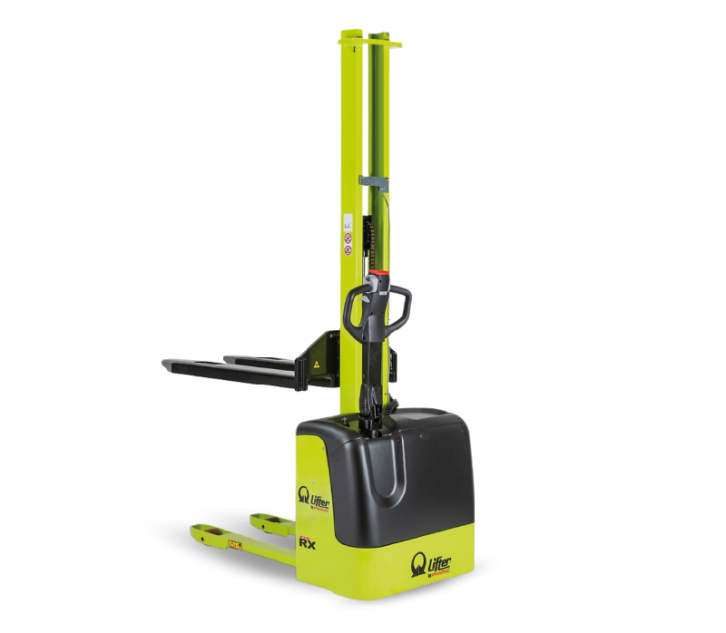 Gerbeur électrique RX 09/20 EVO GEL - Batterie GEL - Capacité 900 kg - Hauteur max 2 000 mm - PRAMAC - HI40930P000_0