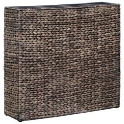 Helloshop26 - Jardinière lit surélevé plantes fleurs jardin avec 4 pots Jacinthe d'eau marron 02_0001149 - 3000075081536_0