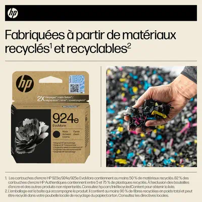HP 924e Cartouche dencre authentique Noir EvoMore_0