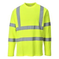 Portwest - T-Shirt manches longues HV - S278 Jaune Taille XL - XL 5036108250554_0