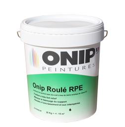 Ravalement de façade - Onip Roulé RPE - revêtement décoratif classe D3 - aspect mat - blanc 25 kg_0
