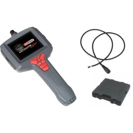 Videoscope ULTIMATE Vision avec sonde semi-rigide avec caméra 0°- 3 pcs - KS Tools | 550.7055_0