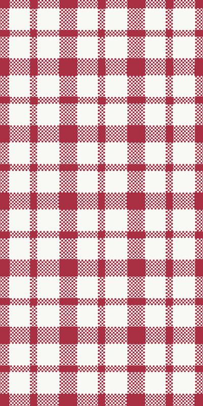 SERVIETTE ROUGE OUATE DE CELLULOSE 40X40 CM GIOVANNI DUNI (250 PIÈCES)