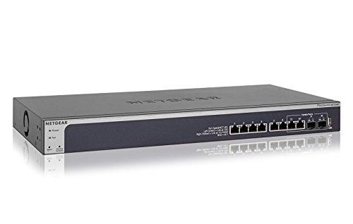 NETGEAR XS708T - Smart Switch Manageable Professionnel 8 Ports 10 Gigabit Ethernet avec 2 Ports SFP+ Partagés_0