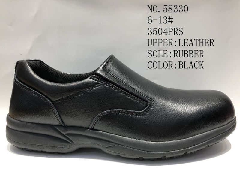 58330 - Chaussures de cuisine en cuir véritable - Focus Technology Co., Ltd. - Tailles : 6 à 13_0