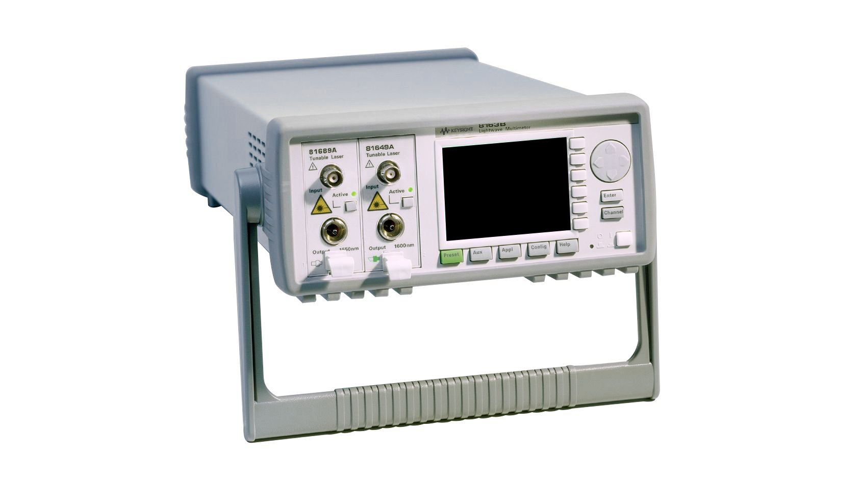 8163b - Châssis multimètre optique Keysight Technologies (Agilent / HP) - 2 slots GPIB - écran couleur haute résolution_0
