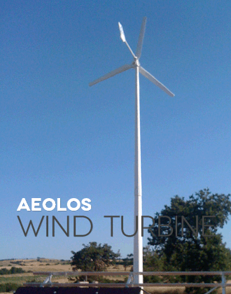 Éolienne Aeolos-H 1kW - générateur résidentiel fiable avec installation simple_0