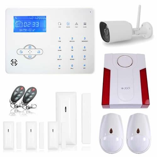Alarme maison sans fil Revolution - pack 4/5 pièces avec caméra WIFI 720p et sirène 118dB_0
