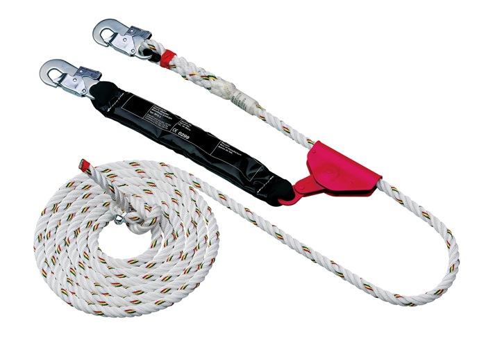 Antichute coulissant MAS S 16 - longueur 10 m - corde Ø16 mm - norme EN353-2_0