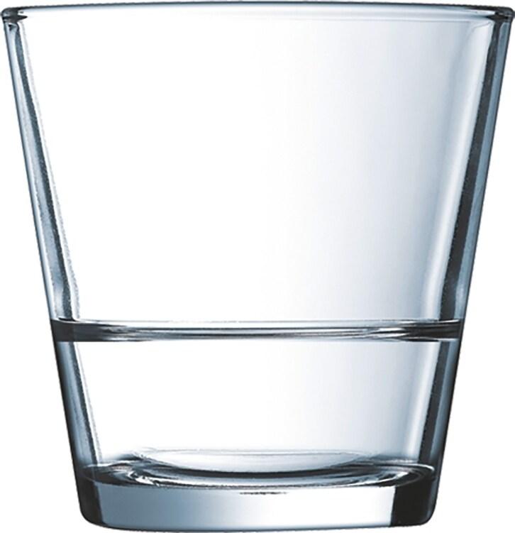 ARCOROC Stack Up FB32 Whisky, verre empilable 32 cl (lot de 6) - transparent verre H5646_0