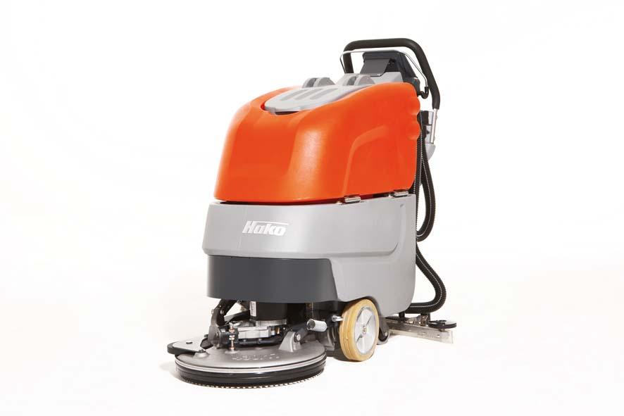 Autolaveuse accompagnée Labor Hako B 30 CL à batterie - 430 mm de largeur de travail - Cuve 30 L eau propre / eau sale_0