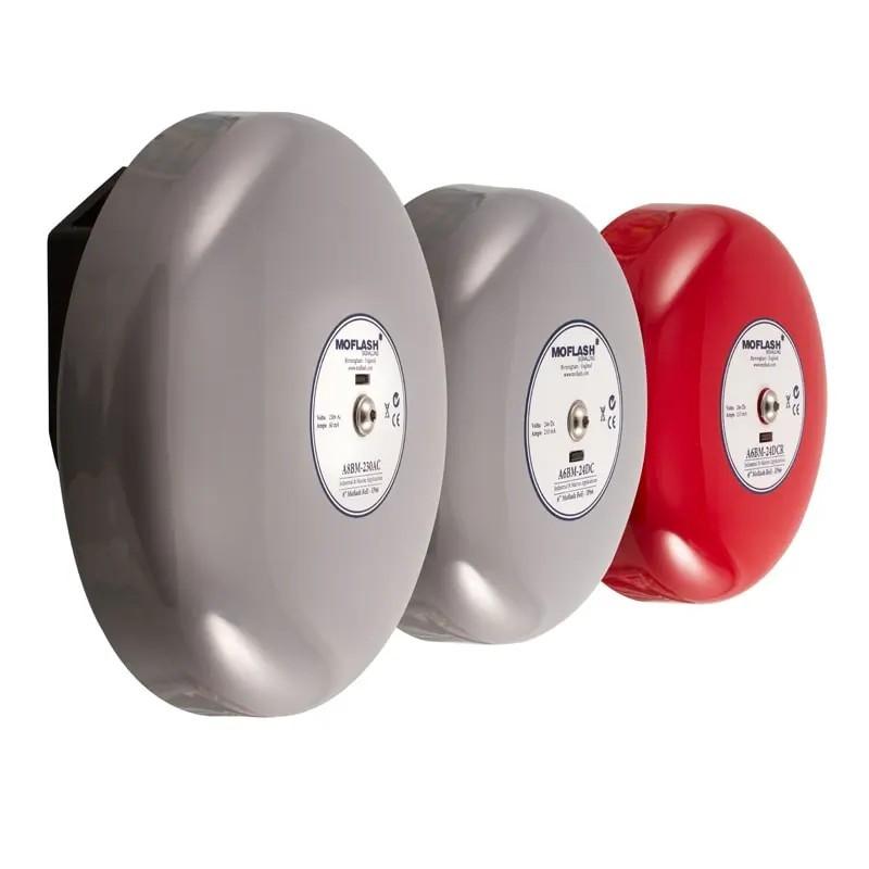 Avertisseur sonore cloche sonnerie 66 - Cloche industrielle/marine IP66 - Réf. : MOF0085_0