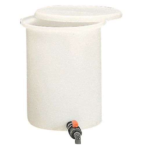 BAC CYLINDRIQUE 150L AVEC COUVERCLE 501 1 302 01 - PROMENS