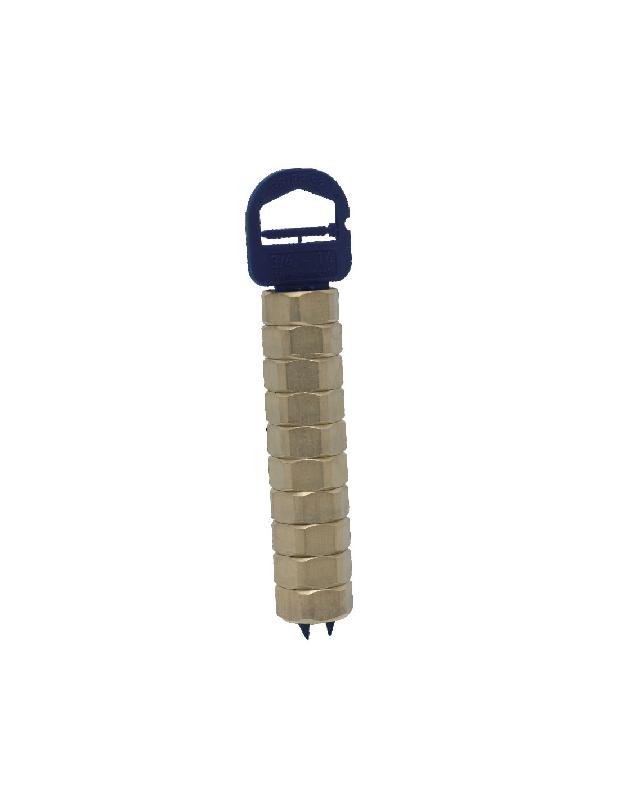 BARRETTE ÉCROU INSTANTANNÉ BLEU 3/4-D 16 - GRIPP - 23001128