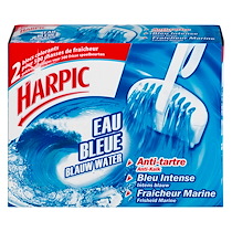 BLOC WC HARPIC EAU BLEU - BOÎTE DE 2