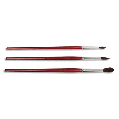 BOÎTE DE 72 PINCEAUX PONEY LA FRANÇAISE DES COULEURS 3 TAILLES ASSORTIES