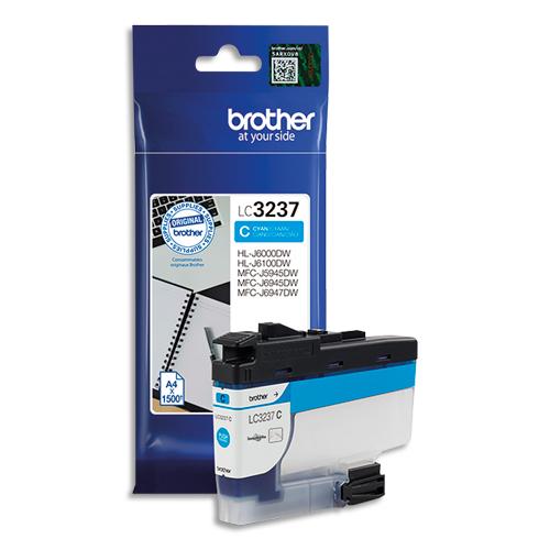 Brother cartouche jet d'encre cyan lc3237c_0
