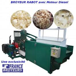 Broyeur rabot avec moteur diesel_0