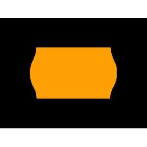 Boîte de 30 rouleaux - 36 000 étiquettes adhésives 26x16mm fluo orange - adhésif permanent_0