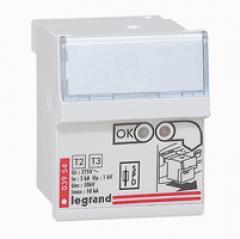 Cartouche de parafoudre Legrand - Cassette de rechange ref 003951/53 pour zones sensibles à la foudre_0