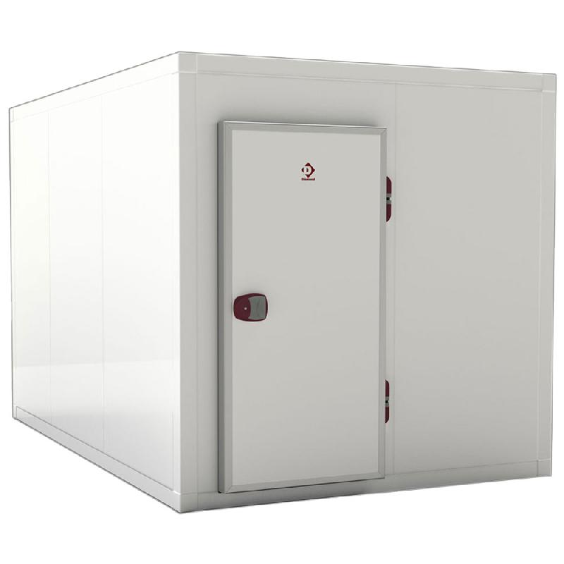 Chambre froide 2 zones avec isolation 100 mm et dimensions extérieures 2430x4760x2430 mm - C2310/XBF-COMBI_0