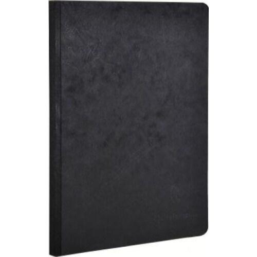 Clairefontaine Lot de 5 Carnet Age Bag A5, 192p./96 feuilles 90 g/m² brochure dos toilé, couv. Coloris noir, ligné - 3329687954619_0