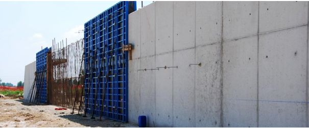 Coffrage pour murs agricoles modulaires en acier ou aluminium - KBC_0