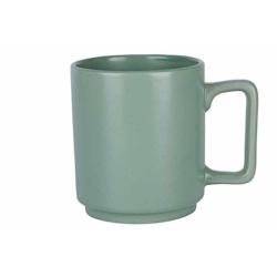 COSY & TRENDY Tasse  D9X10,5 H cm 45 cl Grès Alto vert, 32 pièces - vert Grès 5413203_0