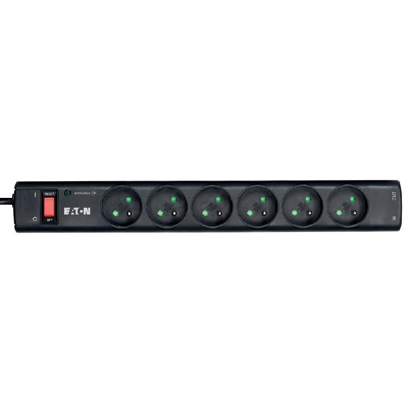 Eaton Multiprise parafoudre Protection Strip 6 FR - 6 prises_0