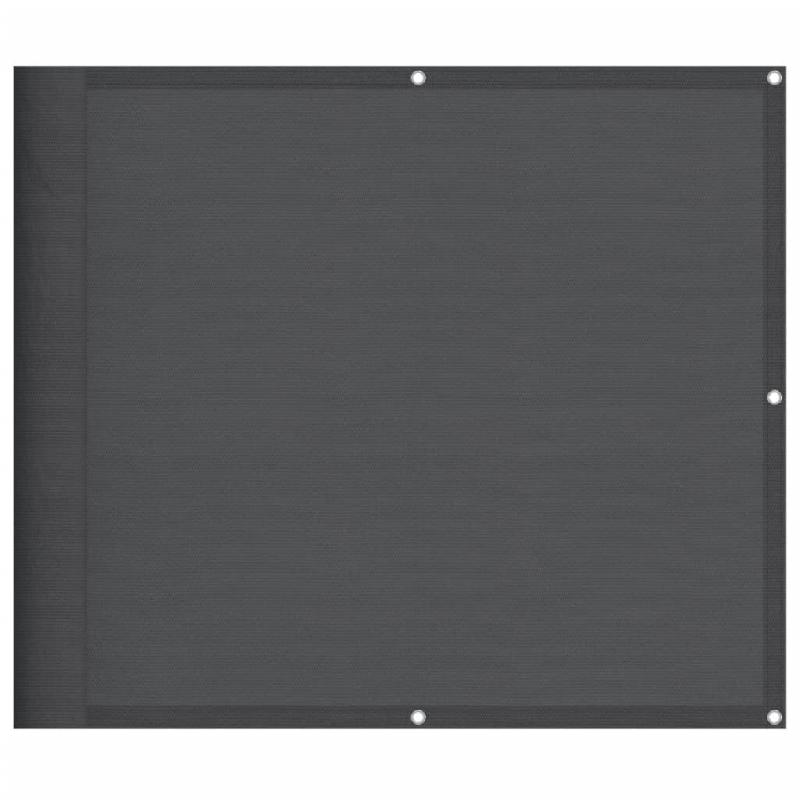 Écran de balcon anthracite 90x1000 cm 100% polyester oxford Modèle Outdoor Beta Prime - 4000055_0