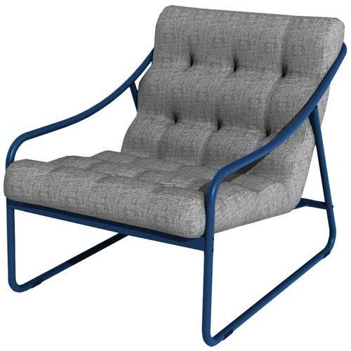 FAUTEUIL BORD'EAU - GRIS/BLEU - PROLOISIRS