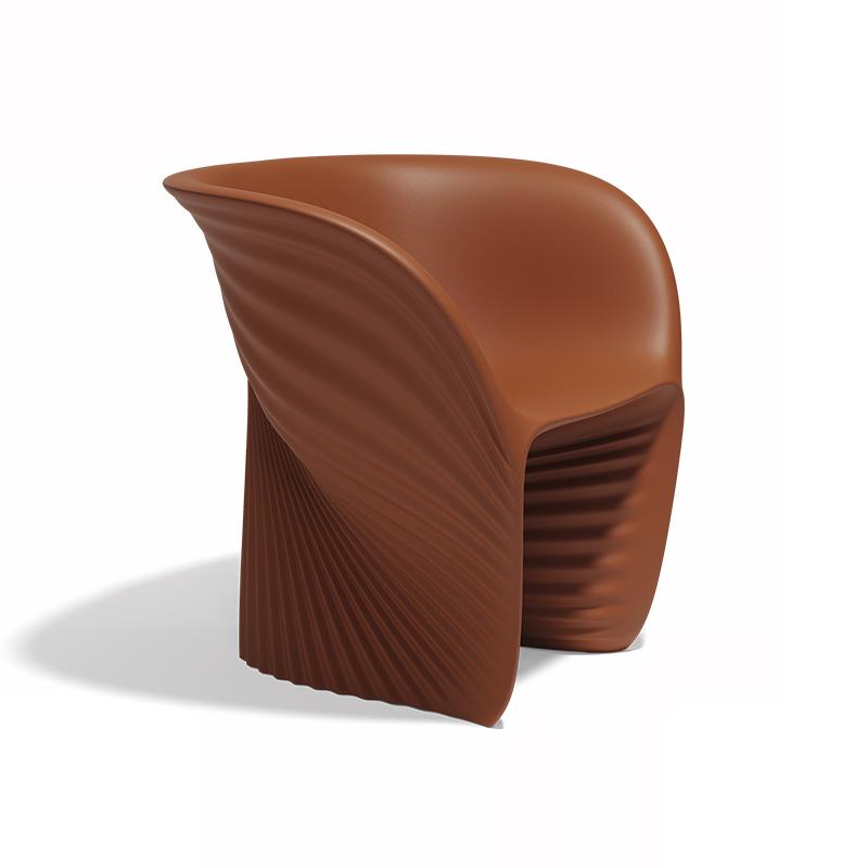 Fauteuil lounge in & out Biophilia - argile_0
