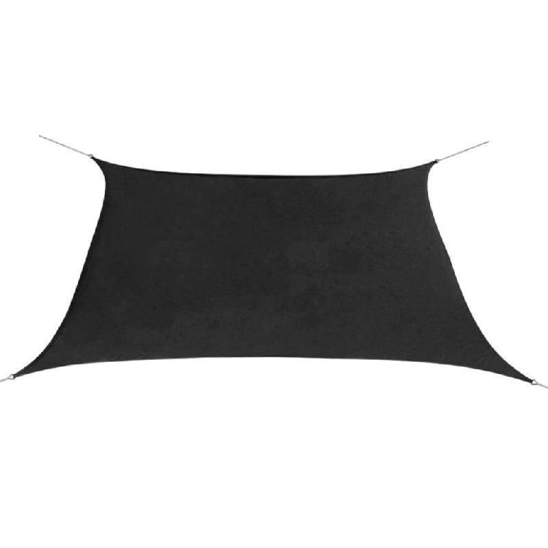 Helloshop26 - Voile d'ombrage parasol tissu oxford carré 2 x 2 m anthracite 02_0009454 - inox 3000510647761_0