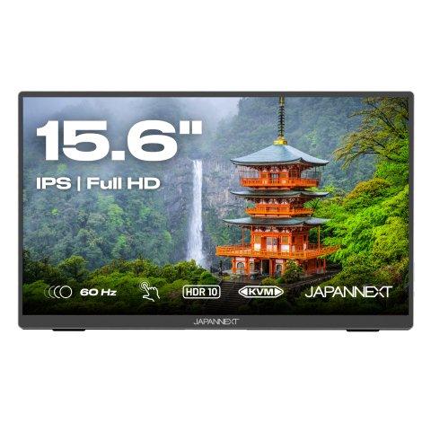 JAPANNEXT JN-MD-I156FHDR-T ÉCRAN PLAT DE PC 39,6 CM (15.6'') 1920 X 1080 PIXELS FULL HD LED ÉCRAN TACTILE GRIS