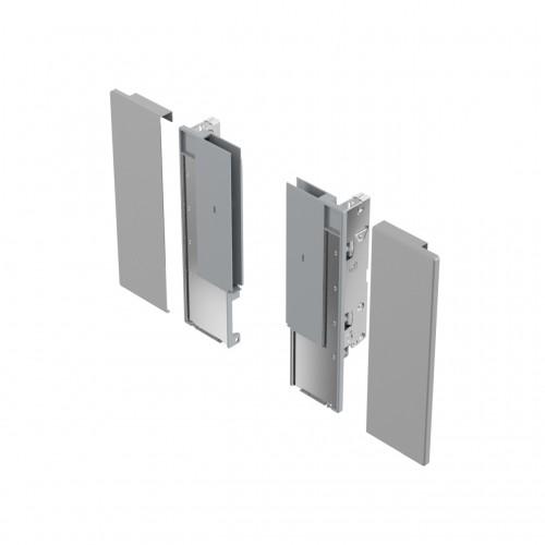 KIT RACCORD FAÇADE TIROIR À L'ANGLAISE - AVANTECH YOU INLAY - ARGENT HETTICH