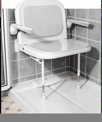 FAUTEUIL DE DOUCHE MALDIVES ASSISE PLEINE LARGEUR STANDARD - MANUTAN COLLECTIVITÉS