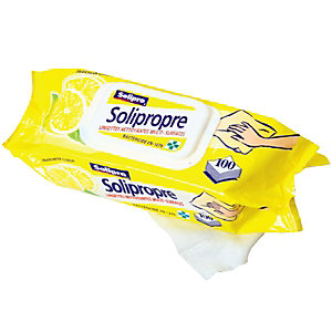LINGETTES DÉSINFECTANTES SOLIPROPRE