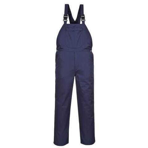 LOT DE 2 - PORTWEST C875 COTTE À BRETELLES BURNLEY MARINE - TAILLE M