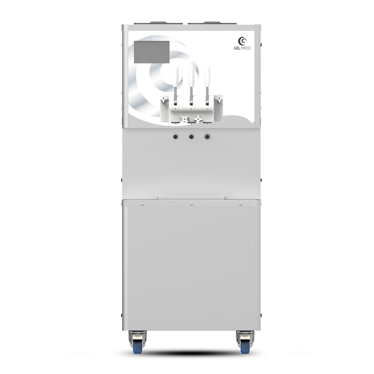 Machine à glace italienne à gravité - Gel Matic - 2+1 parfums - Traitement thermique HT - 4900W - 600 cônes/h - MV255HTG_0