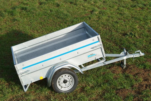 Remorques bagagères Magnum R8 et R9 - robustes, châssis soudé, caisse basculante, PTAC 500 kg_0