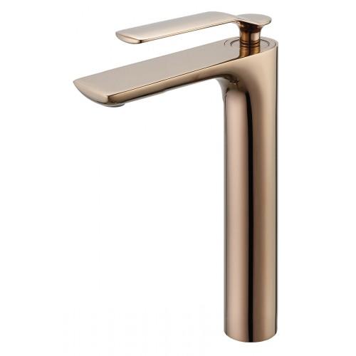 MITIGEUR DE LAVABO REHAUSSÉ ADDICT - ROSE GOLD PAINI