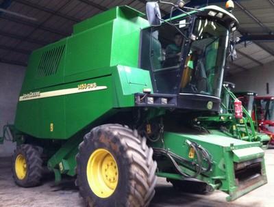 Moissonneuse batteuse John Deere JD 1450 CWS - 2003 - largeur de coupe 5.5m - très bon état_0