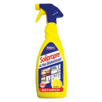 Nettoyant multi-usages dégraissant Solipro Solipropre citron 650 ml_0