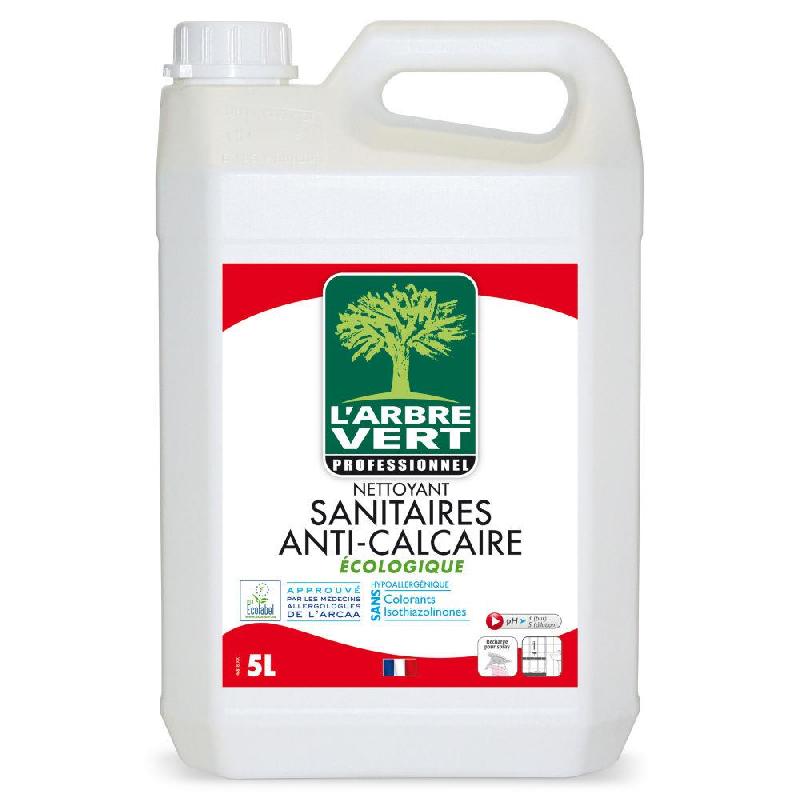NETTOYANT SANITAIRES ANTICALCAIRE ECOLOGIQUE ARBRE VERT - 5L