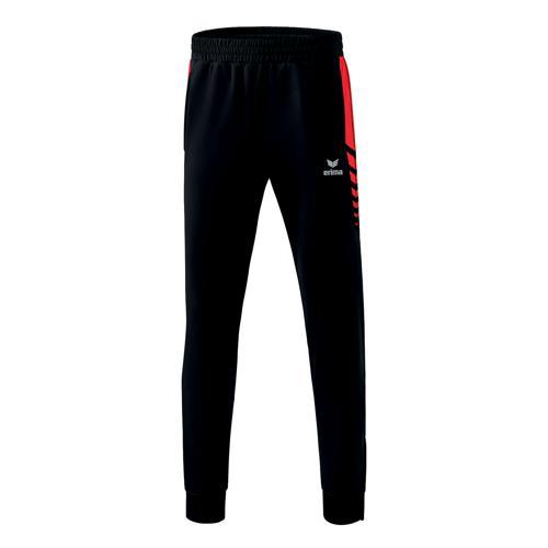 PANTALON DE SURVÊTEMENT ENFANT - ERIMA - WORKER SIX WINGS NOIR/ROUGE