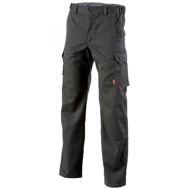 PANTALON DE TRAVAIL SANS POCHES GENOUX GRIS CHINOOK