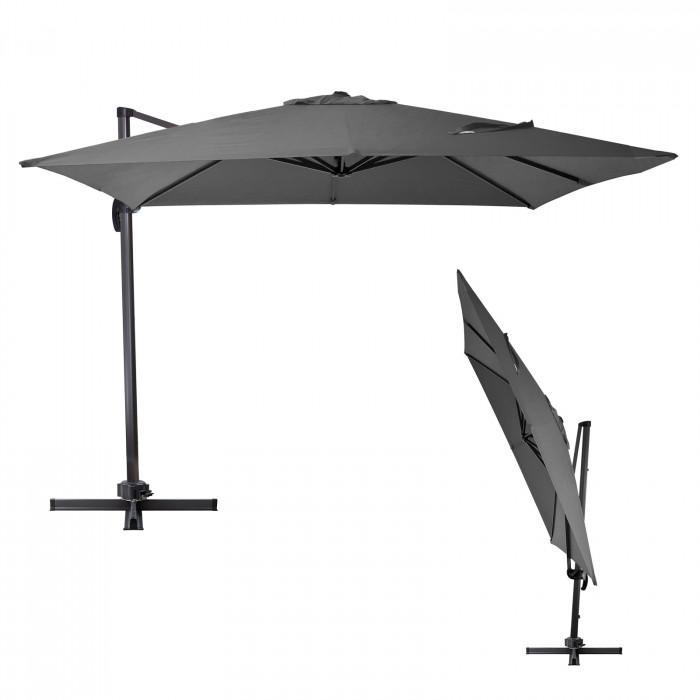 Parasol déporté verona - 3 x 3 m - anthracite_0