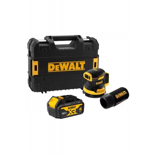 PONCEUSE EXCENTRIQUE XR 18V DCW210NT-XJ + BATTERIE LITHIUM XR 18V 4AH DCB182 DEWALT