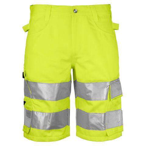 PROJOB 6536 SHORTS EN ISO 20471 CLASSE 2/1 JAUNE/NOIR - TAILLE 40