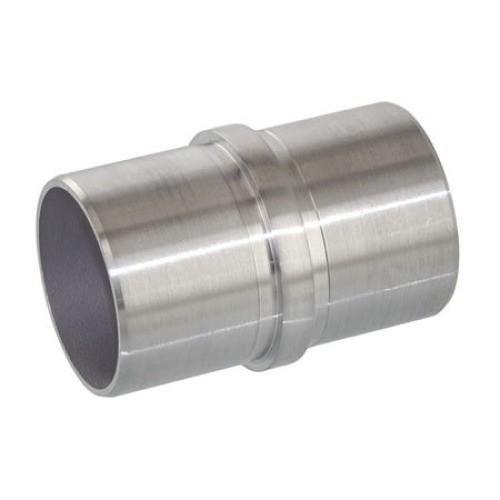 RACCORD MAIN COURANTE 42,4 MM - INOX 316 BROSSÉ - DROIT DESIGN PRODUCTION